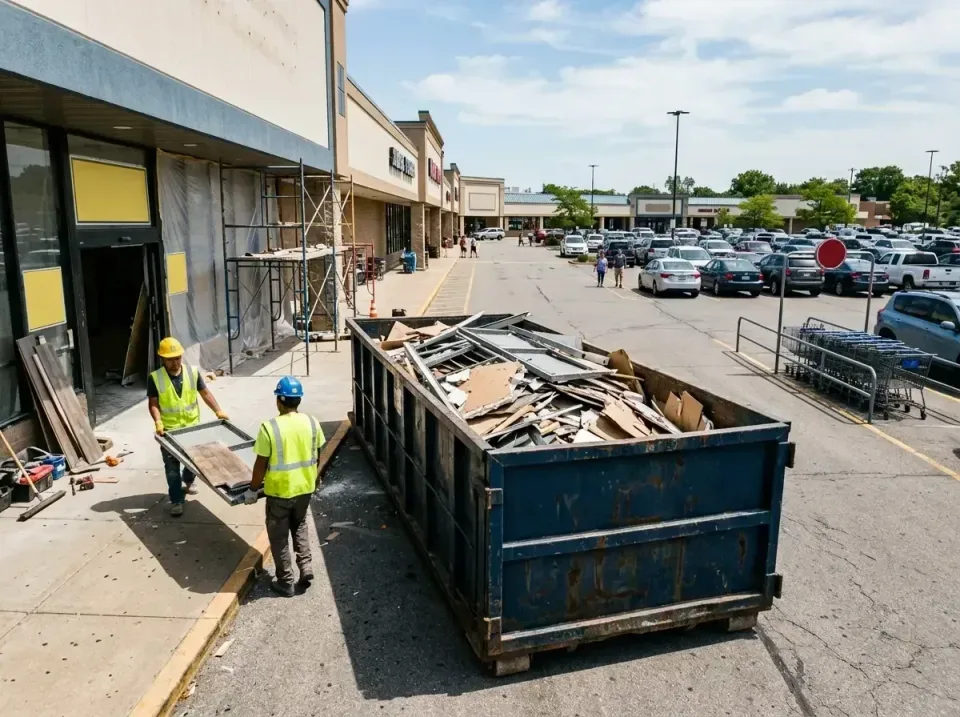 retail-store-renovation-debris-003 — frequently asked questions, Roll-off Dumpster Rentals in La Vergne, TN